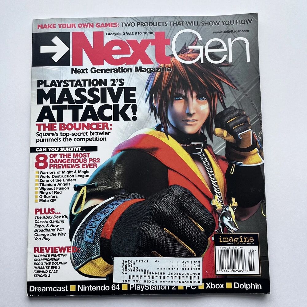 NextGen Magazine October 2000 - Lifecycle 2 Vol2 Issue 10 - The Bouncer PS2